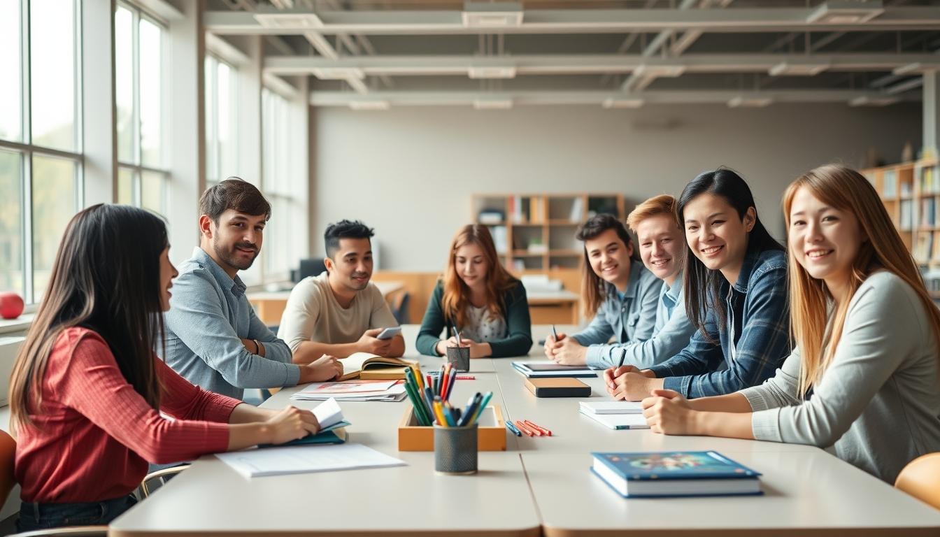 Digital learning platform with online study materials