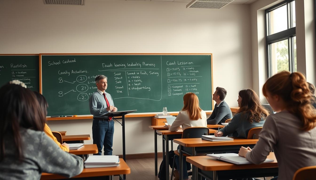 Student using online courses for flexible education